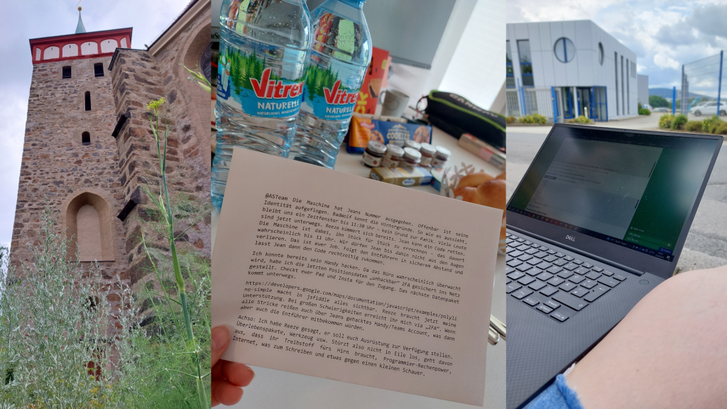 Collage von Bildern der Jahresfeier